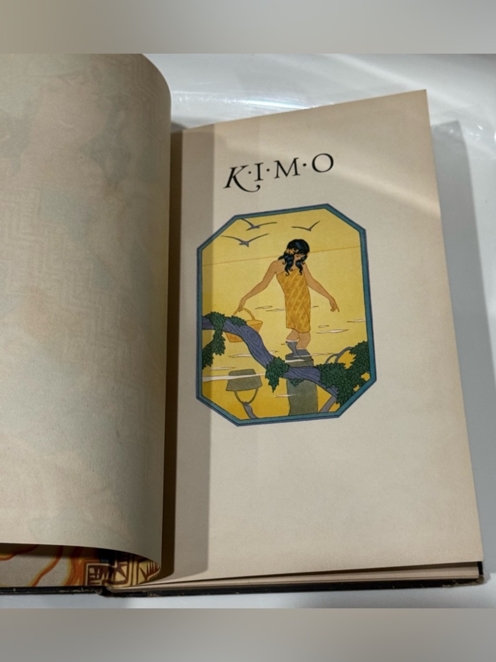 Vintage 1928 KIMO by Alice Cooper Bailey, Hawaii color illustrations HC book - Picture 5 of 16